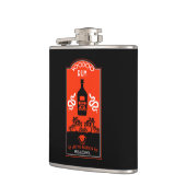 Karibischer Voodoo Rum Flachmann (Links)