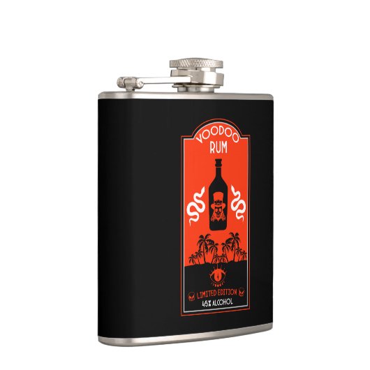 Karibischer Voodoo Rum Flachmann (Rechts)