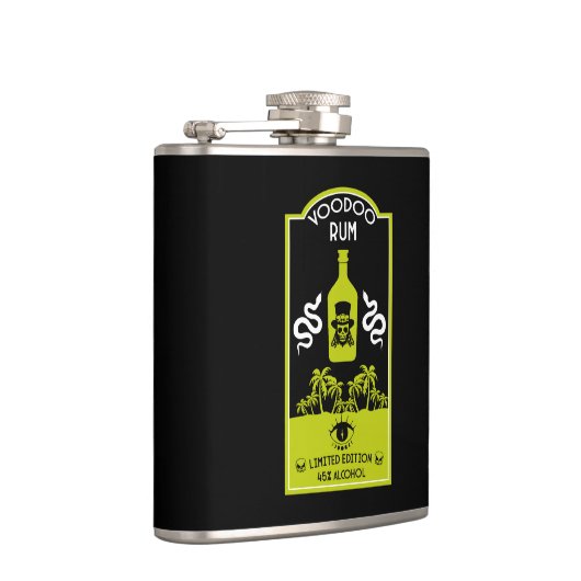 Karibischer Voodoo Rum Flachmann (Rechts)