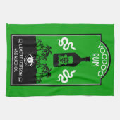 Karibischer Voodoo Rum Geschirrtuch (Horizontal)