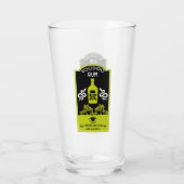 Karibischer Voodoo Rum Glas (Rückseite)
