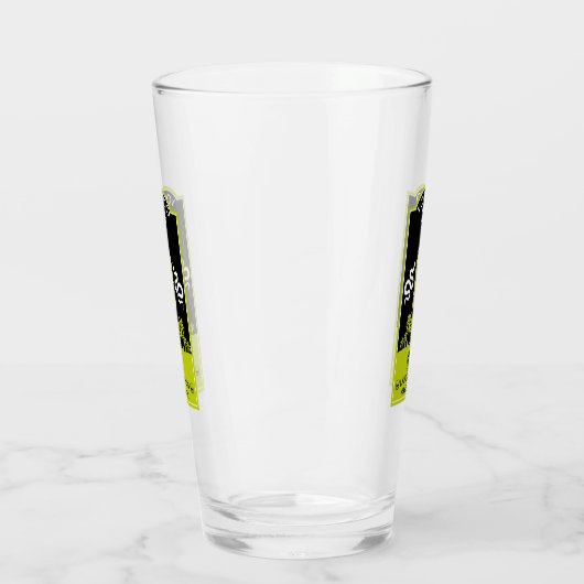 Karibischer Voodoo Rum Glas (Links)