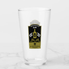 Karibischer Voodoo Rum Glas