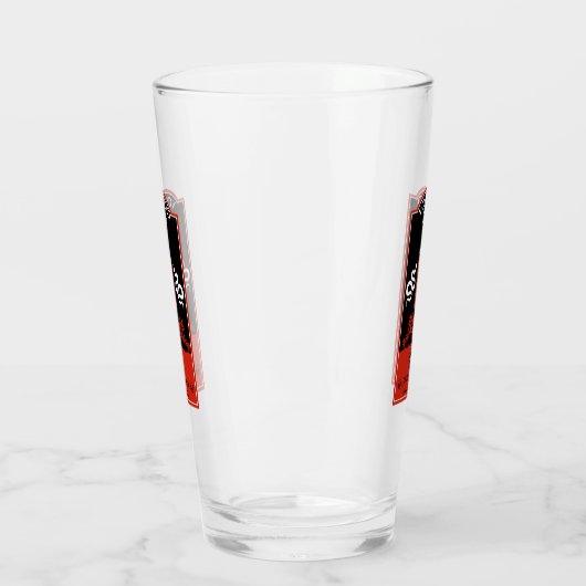 Karibischer Voodoo Rum Glas (Links)
