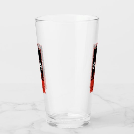 Karibischer Voodoo Rum Glas (Rechts)