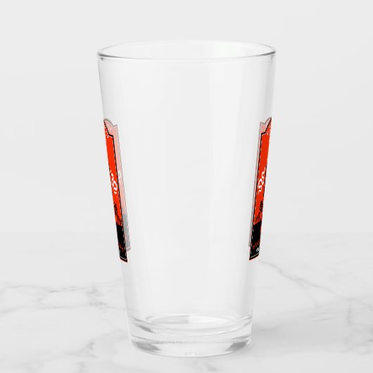 Karibischer Voodoo Rum Glas (Links)