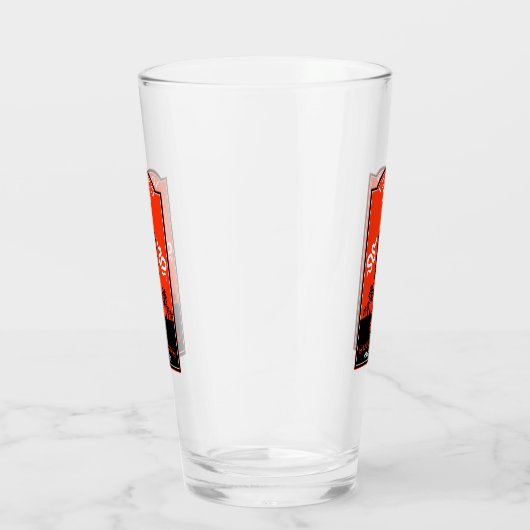 Karibischer Voodoo Rum Glas (Rechts)