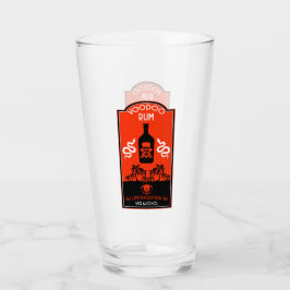 Karibischer Voodoo Rum Glas