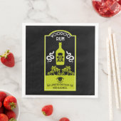 Karibischer Voodoo Rum Serviette (Beispiel)