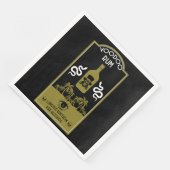 Karibischer Voodoo Rum Serviette (Ecke)