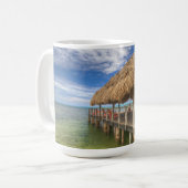 Karibisches Dock Kaffeetasse (Vorderseite Links)