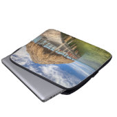 Karibisches Dock Laptopschutzhülle (Vorne Knopf)