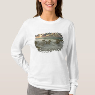 Karibisches Meer, Cayman Islands. Brechende Wellen T-Shirt
