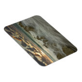 Karibisches Meer, Kaimaninseln. Brandwellen 3 Magnet (Rechte Seite)