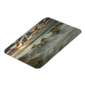 Karibisches Meer, Kaimaninseln. Brandwellen 3 Magnet (Linke Seite)