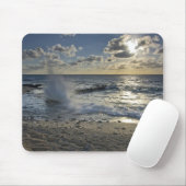 Karibisches Meer, Kaimaninseln. Wellen Mousepad (Mit Mouse)