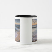 Karibisches Meer, Kaimaninseln.  Wellen Tasse (Zentrum)