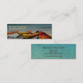 Karibisches Meer Kayaks Visitenkarte (Vorne/Hinten)