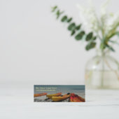 Karibisches Meer Kayaks Visitenkarte (Stehend Vorderseite)