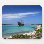Karibisches Piraten-Schiff Mousepad (Vorne)