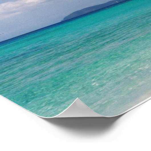 Karibisches Poster (Ecke)