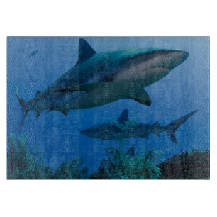 Karibisches Riff Shark Jardines de la Reina Schneidebrett
