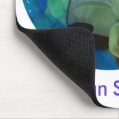 Karibisches Seeglas Mousepad (Ecke)