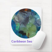 Karibisches Seeglas Mousepad (Mit Mouse)