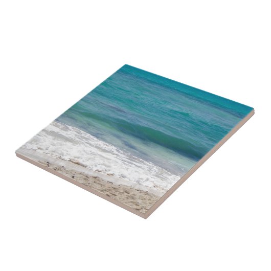 Karibisches Seestrand Fliese (Seite)