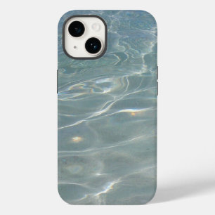 Karibisches Wasser Abstract Blau Natur Case-Mate iPhone 14 Hülle