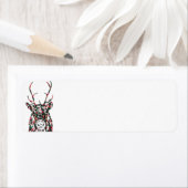 Karibisches Weihnachtsrücksendesiegel (Insitu)