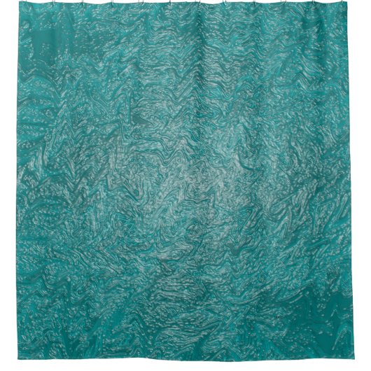 Karibisches Wildwasser... Duschvorhang (Vorderseite)