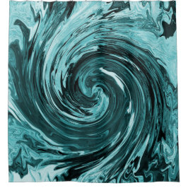 Karibisches Wildwasser... Duschvorhang