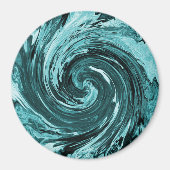 Karibisches Wildwasser... Magnet (Vorne)