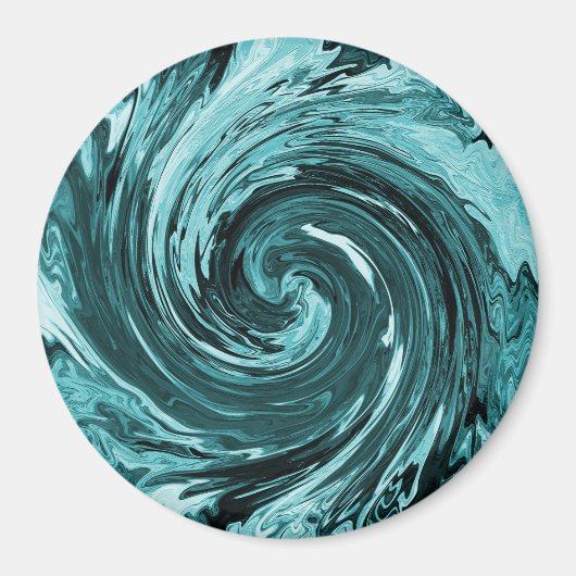 Karibisches Wildwasser... Magnet (Vorne)