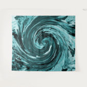 Karibisches Wildwasser... Wandteppich (Vorderseite (Horizontal))