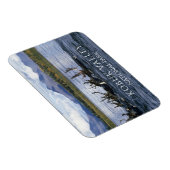 Karibou Crossing Kobuk River, Kobuk Valley Magnet (Rechte Seite)