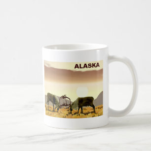 Karibu-Duell - Alaska Kaffeetasse