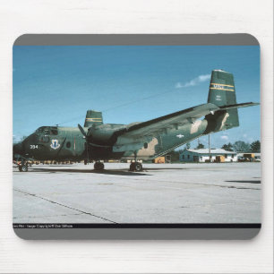 Karibu-Flugzeuge Mousepad