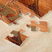 Karibu Giraffe Hakuna Matata Chic Modern Art Col Puzzle (Seite)