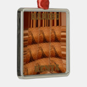 Karibu Giraffe Hakuna Matata Chic Modern Art Col Silbernes Ornament (Rechts)