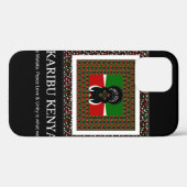 Karibu Kenya Hakuna Matata Case-Mate iPhone Hülle (Rückseite (Horizontal))
