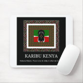 Karibu Kenya Hakuna Matata Mousepad (Mit Mouse)