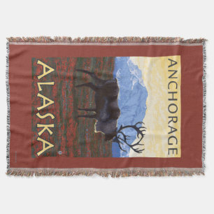 Karibu-Szene - Anchorage, Alaska Decke