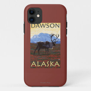 Karibu-Szene - Dawson, Alaska Case-Mate iPhone Hülle