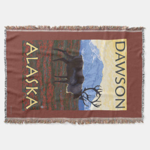 Karibu-Szene - Dawson, Alaska Decke