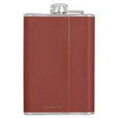 Karibu-Szene - Sitka, Alaska Flachmann (Rückseite)