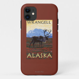 Karibu-Szene - Wrangell, Alaska Case-Mate iPhone Hülle