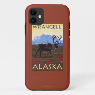 Karibu-Szene - Wrangell, Alaska Case-Mate iPhone Hülle