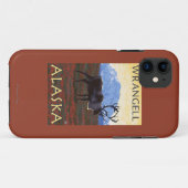 Karibu-Szene - Wrangell, Alaska Case-Mate iPhone Hülle (Rückseite (Horizontal))